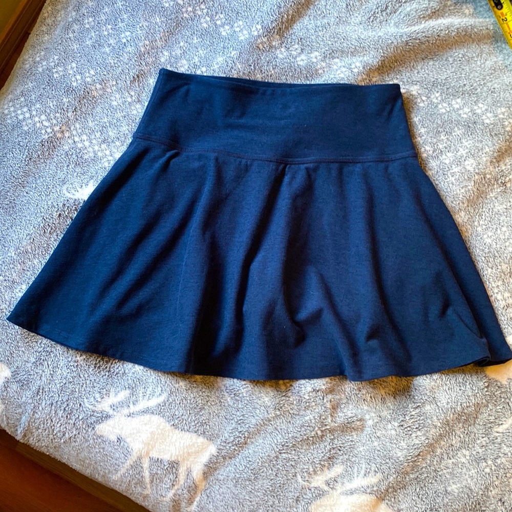 Beyond Yoga Navy Skort - Hot Shot Circle Skirt
